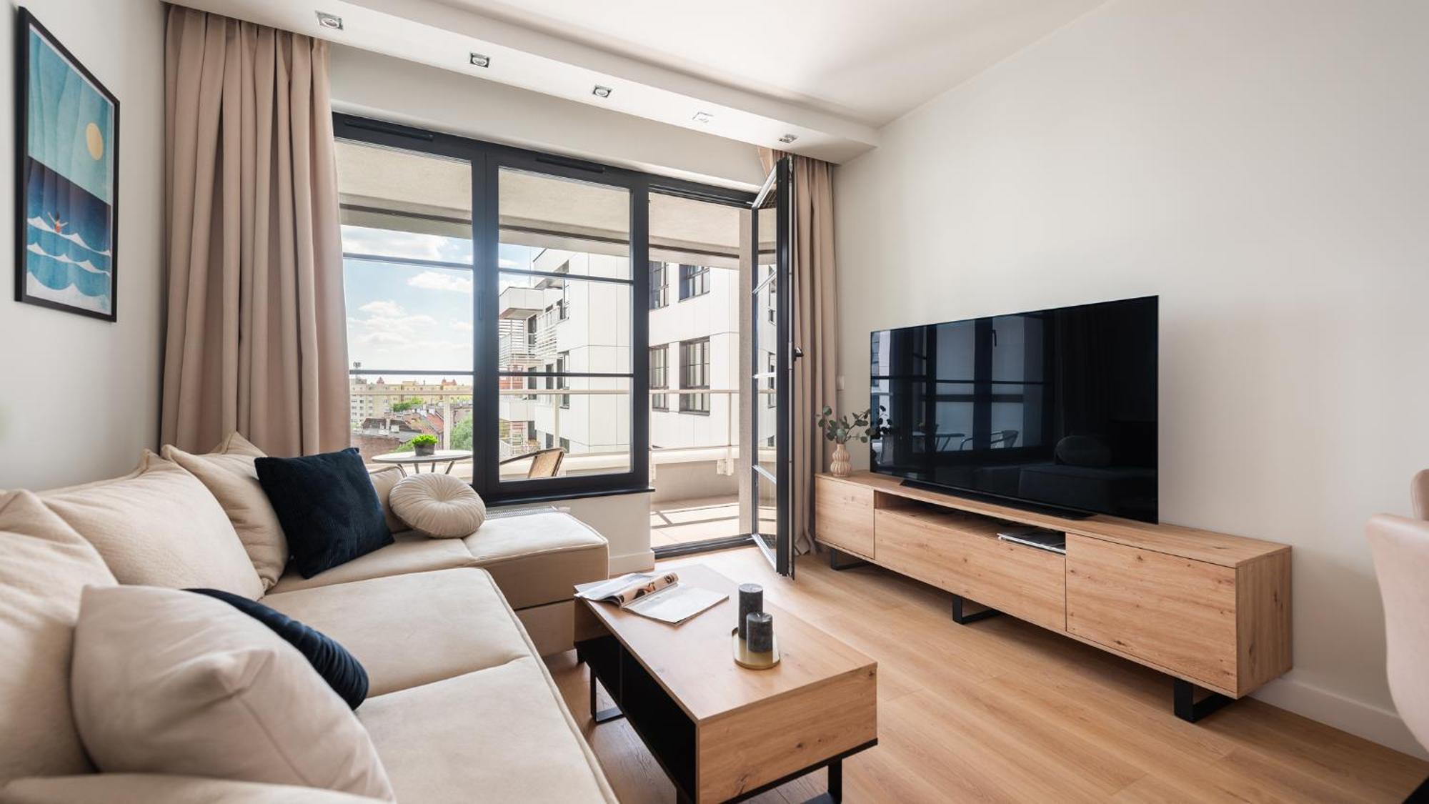 Flatbook - City Center Apartments Doki Living Danzica Esterno foto