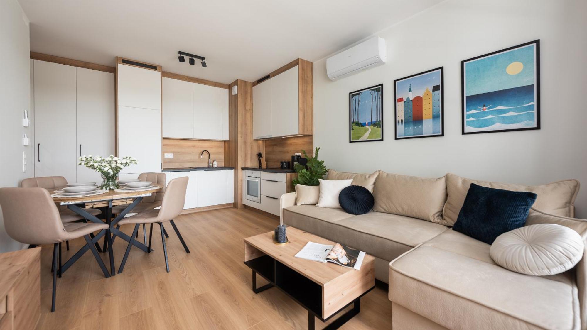 Flatbook - City Center Apartments Doki Living Danzica Esterno foto